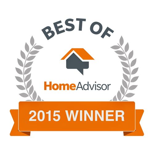 Winner of the 2015 Best of Home Advisor Award!