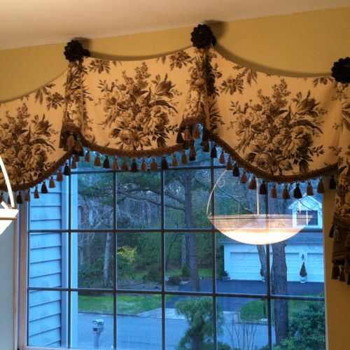 Dress that center hall window with this beautiful 