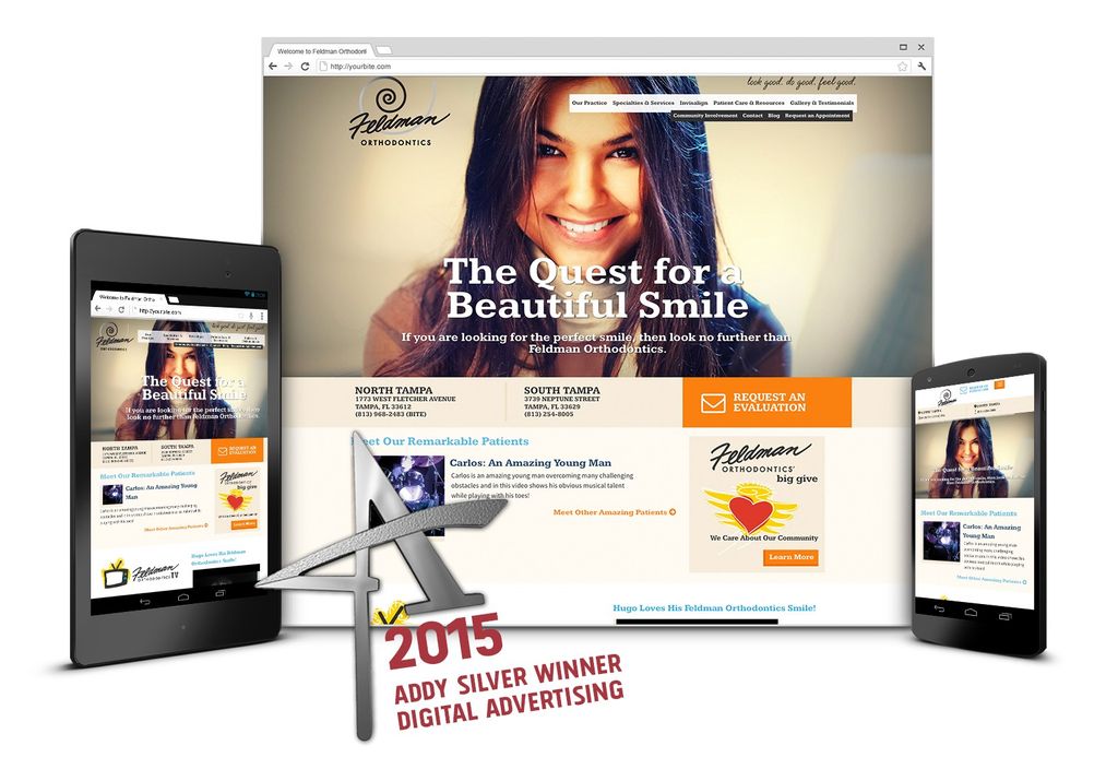 Feldman Orthodontics Responsive Website Design