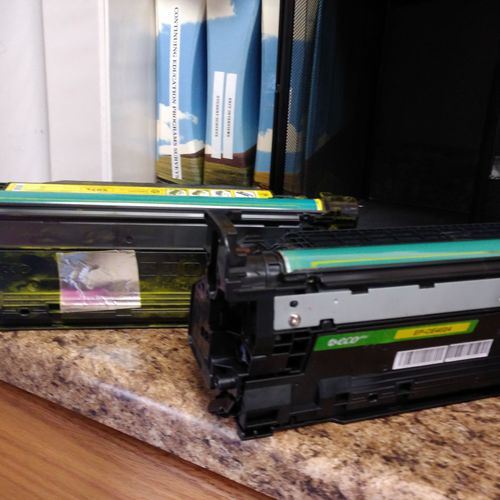 When buying re-furbished cartridges, avoid the one