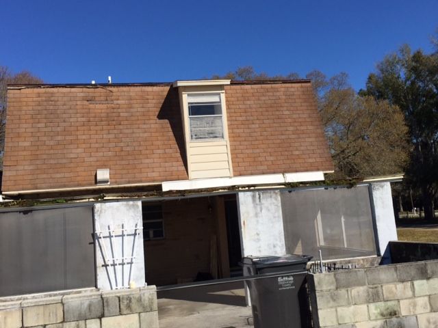 Before M & M Roofing Tear Off & Replacement