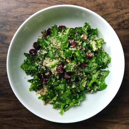 Cranberry Kale salad