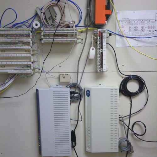 Here is a Router that has been mounted and setup f