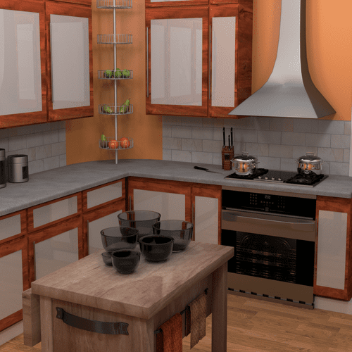 Kitchen remodel visualization