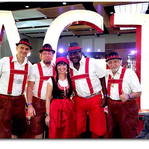The International Polka Band at the America's Got 