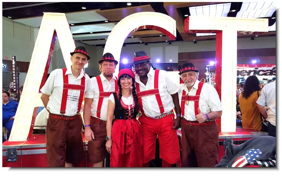 The International Polka Band at the America's Got 