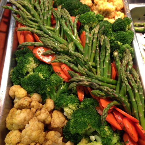 Seasonal Vegetables for buffet