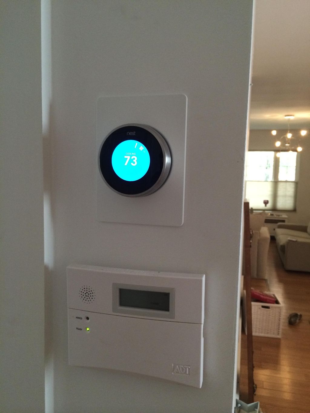 thermostat installed