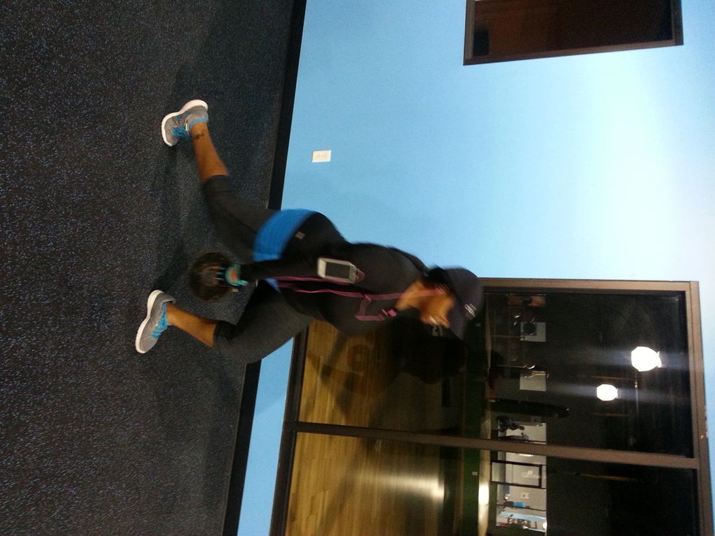 Keep going! 
Lunges...definitely a love hate relat