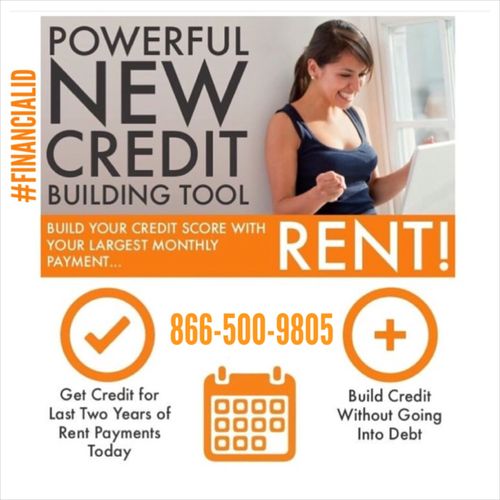 Get you rent history put on your credit report.