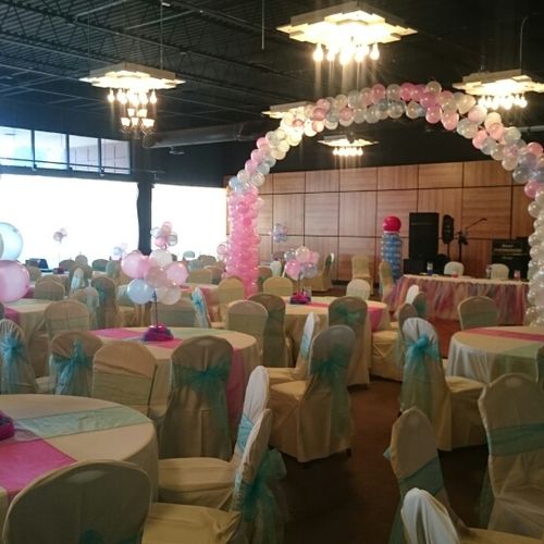 Cotton Candy Sweet 16 Decor