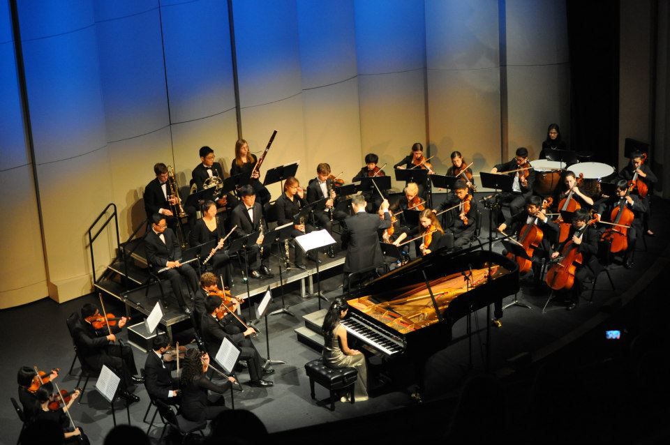 Performance with the Glendale Youth Orchestra