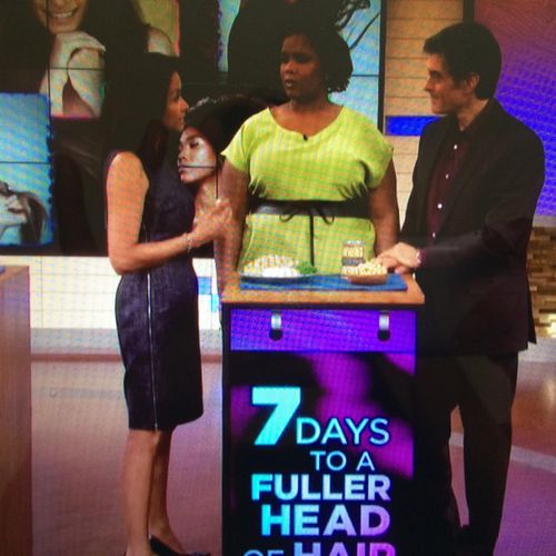 The Dr. Oz Show...Dr. Candy shares her "7 Days to 