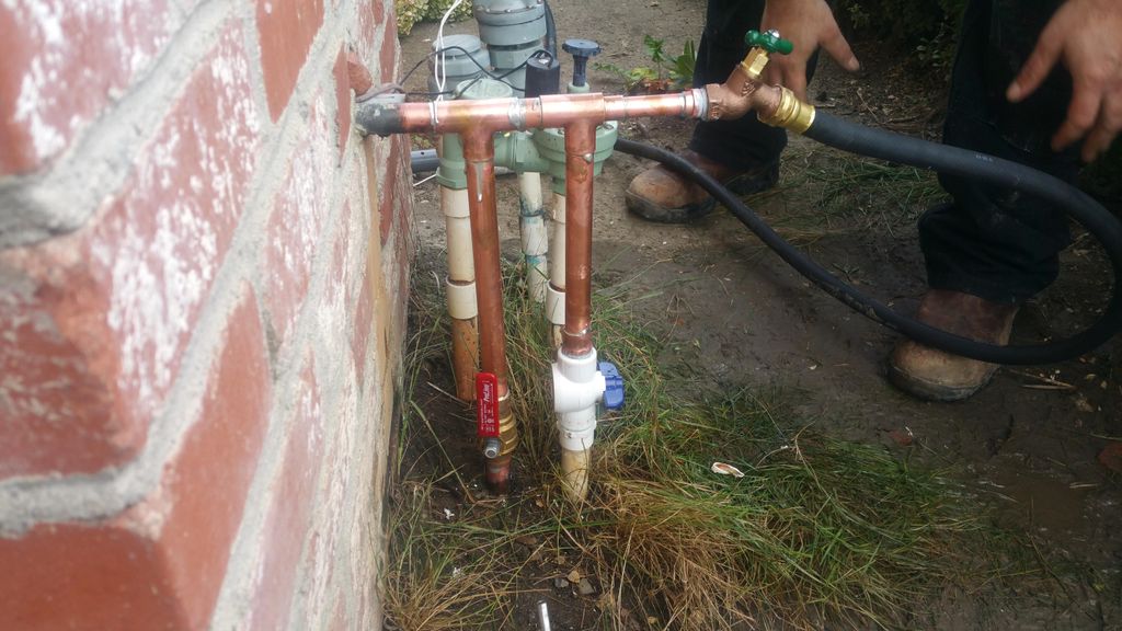 Replaced both shut off valves for the main and the