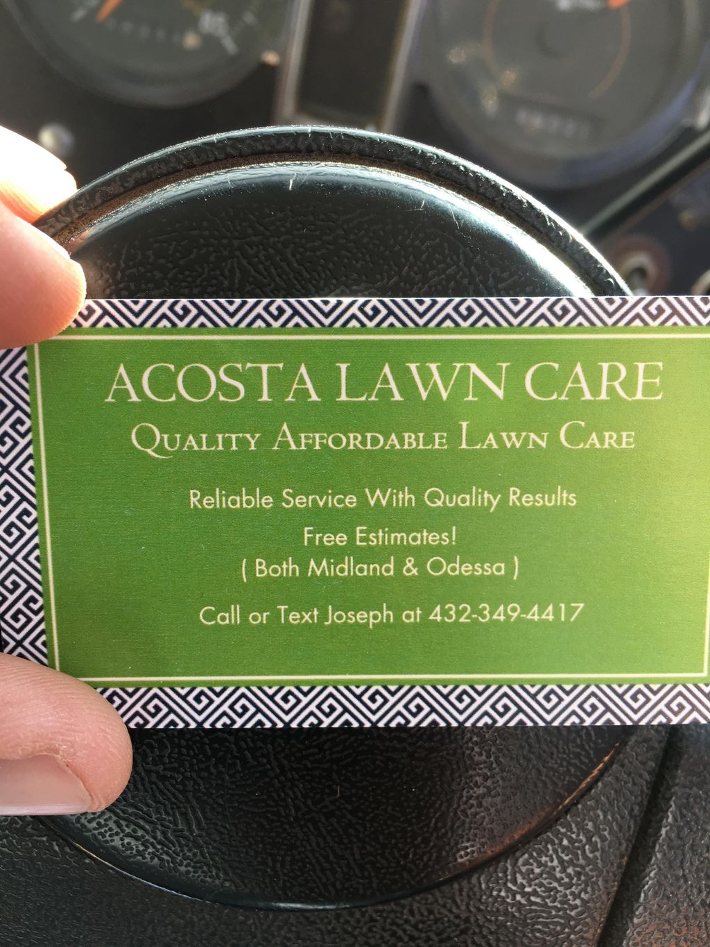 Acosta lawn care