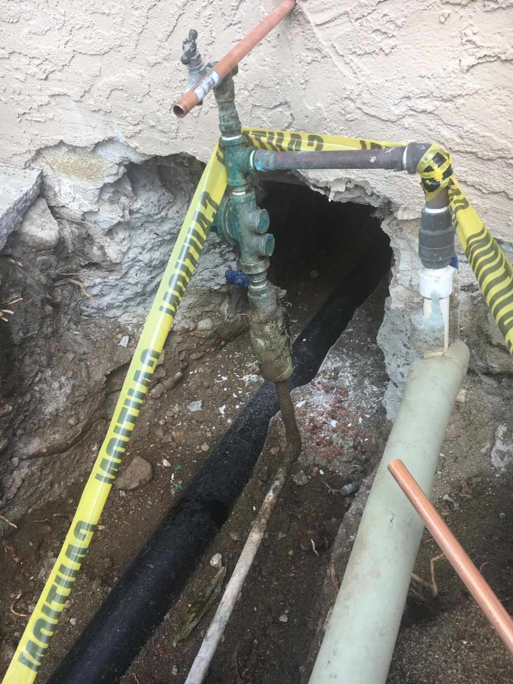 Sewer and water repairs 