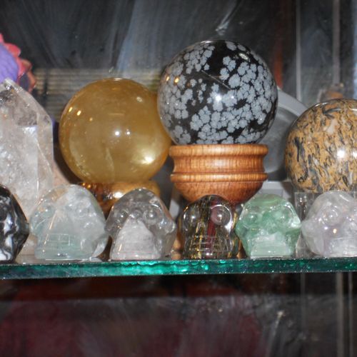 Some of the spheres we sell.