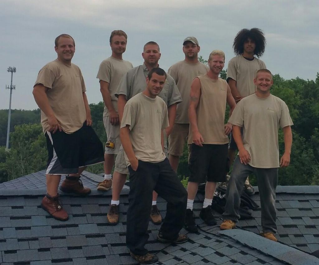 The Ashley Roofing Team
Mike, Justin, Sean, Justin