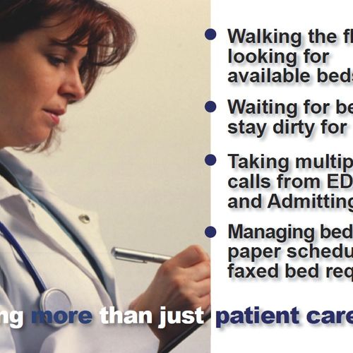 Postcard promotional campaign for bed turnover in 