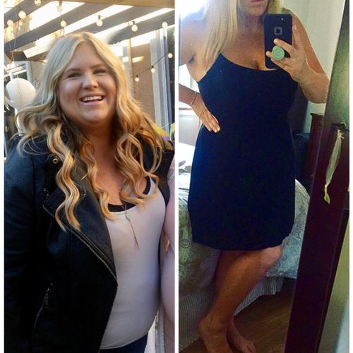 Brittany's two month transformation