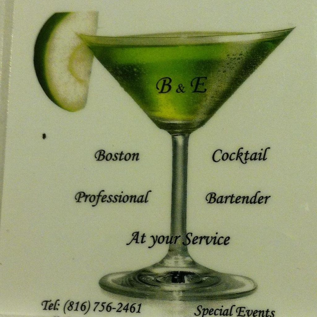 B&E Boston Cocktail Professional Bartender