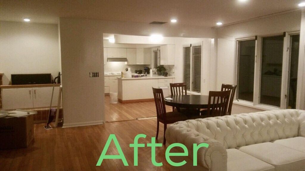 This is the finished result. We were able to reall