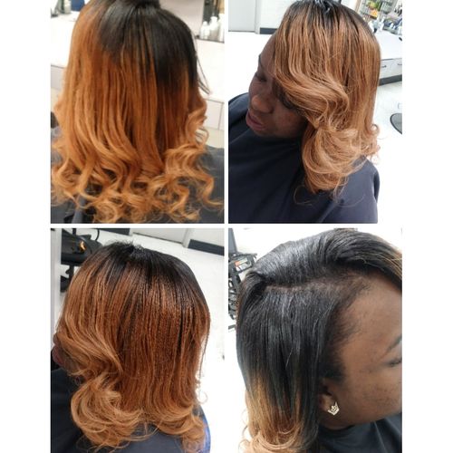 sew-in & styled
