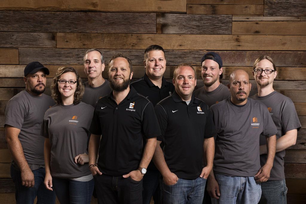 Emergent Construction Staff Composite Group Photo