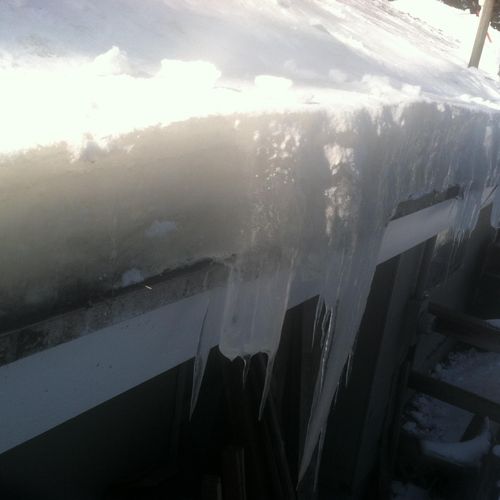 Ice dams cause hidden damage and lead to leaky roo