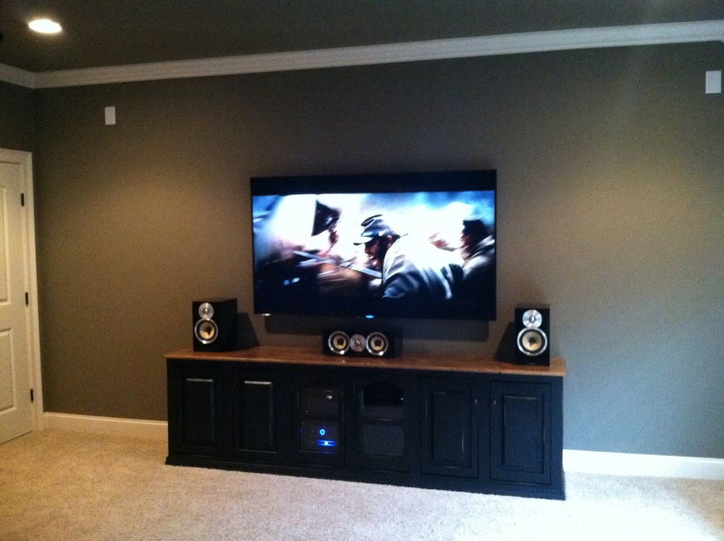 75" 4K with B&W speakers.