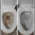 toilet before & after