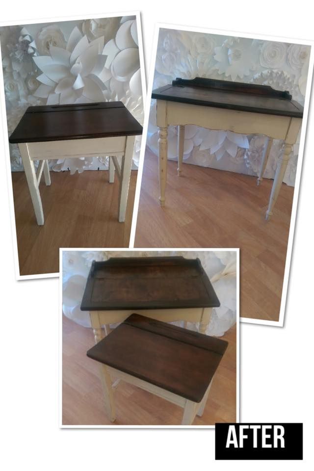 Vintage School Desks- AFTER