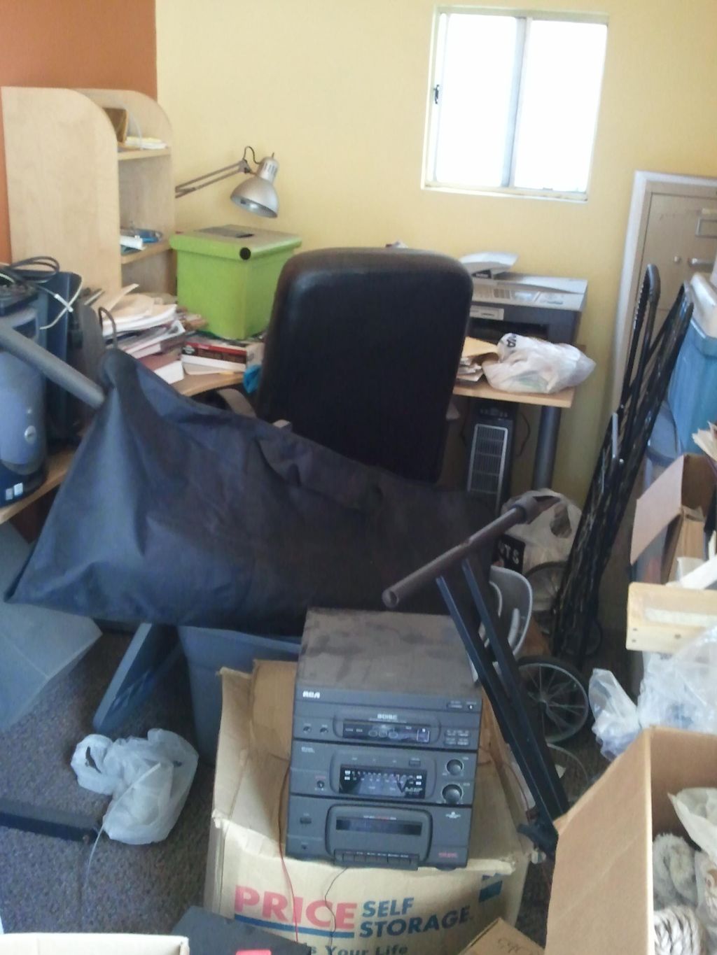 Desk Before