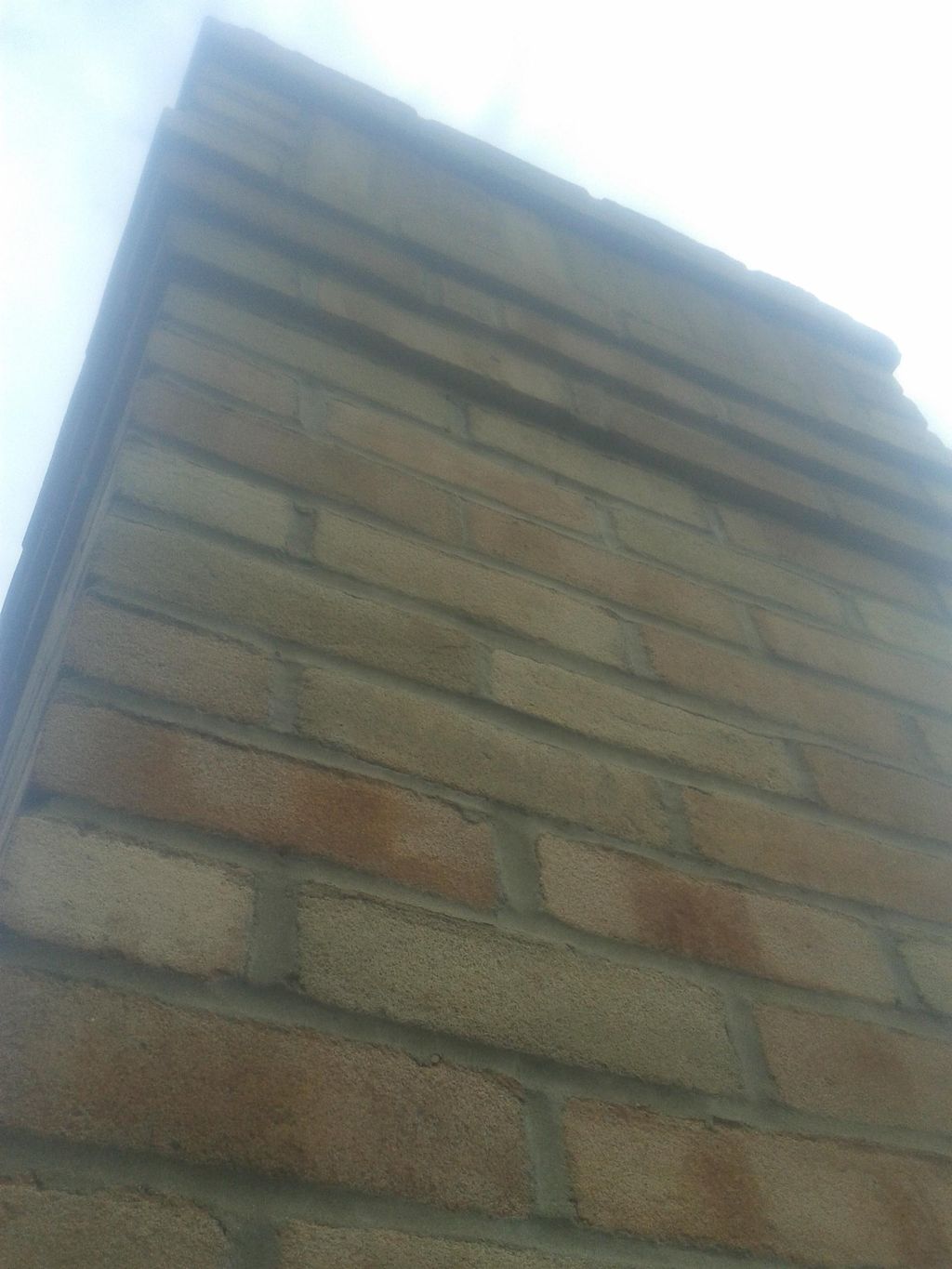 Finished chimney repair
