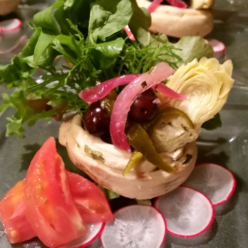 Colorado Garden Salad with Mediterranean Flair (Fa