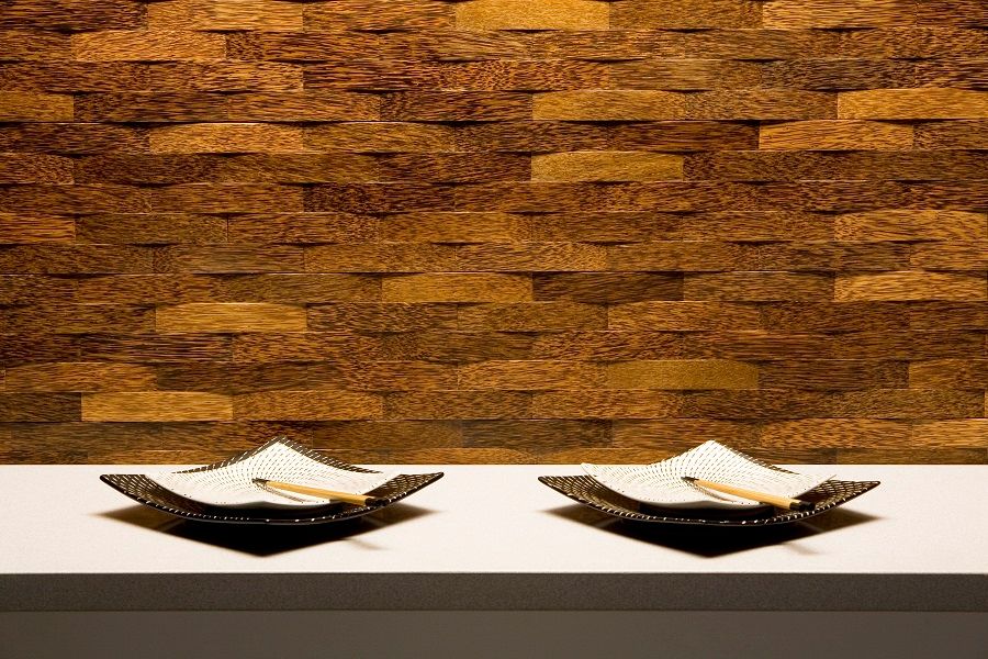 Bamboo wall