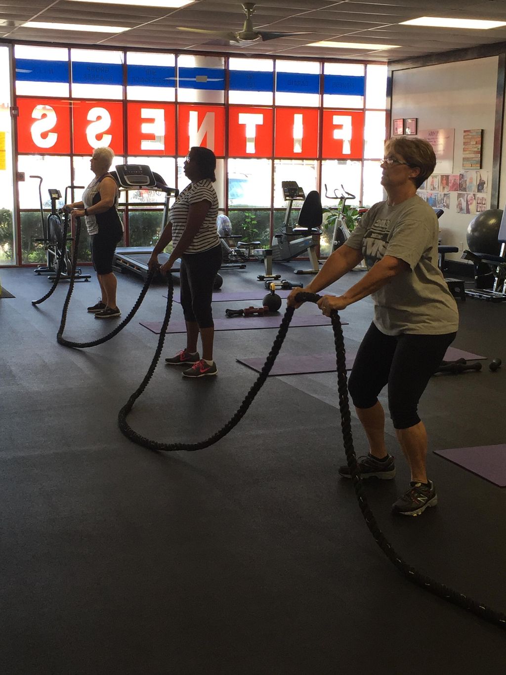 Working the Battle Ropes