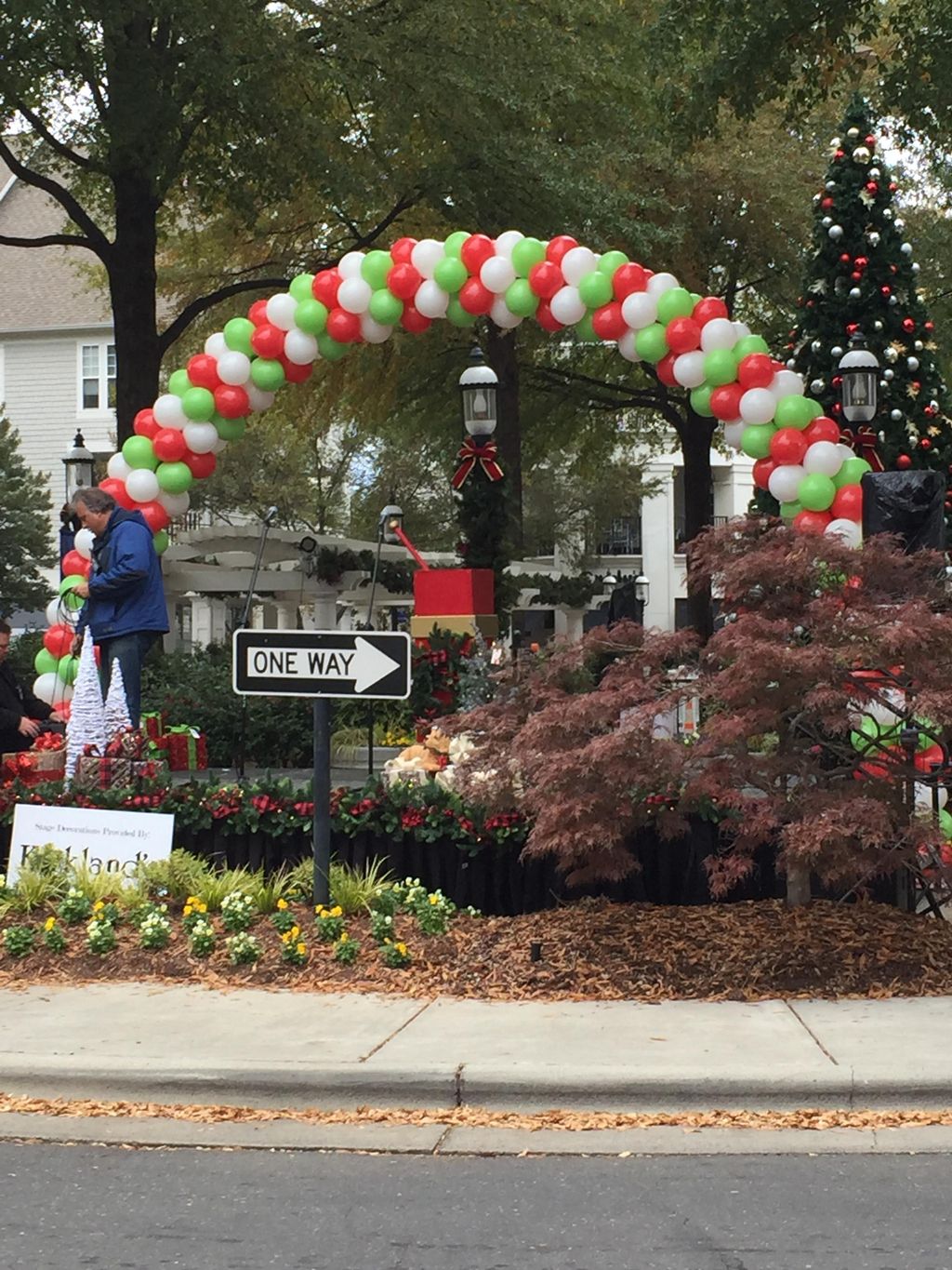Outside arch