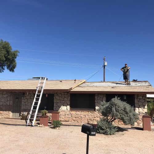Roofing Job In Apache Junction “before”