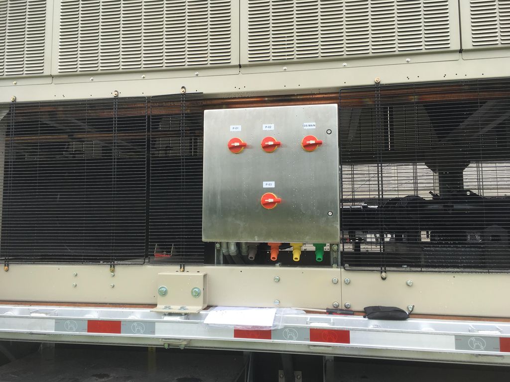 Disconnect Switch for Portable Chiller Unit