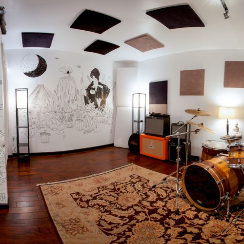 The live room at Seaward Studios, where I do all o