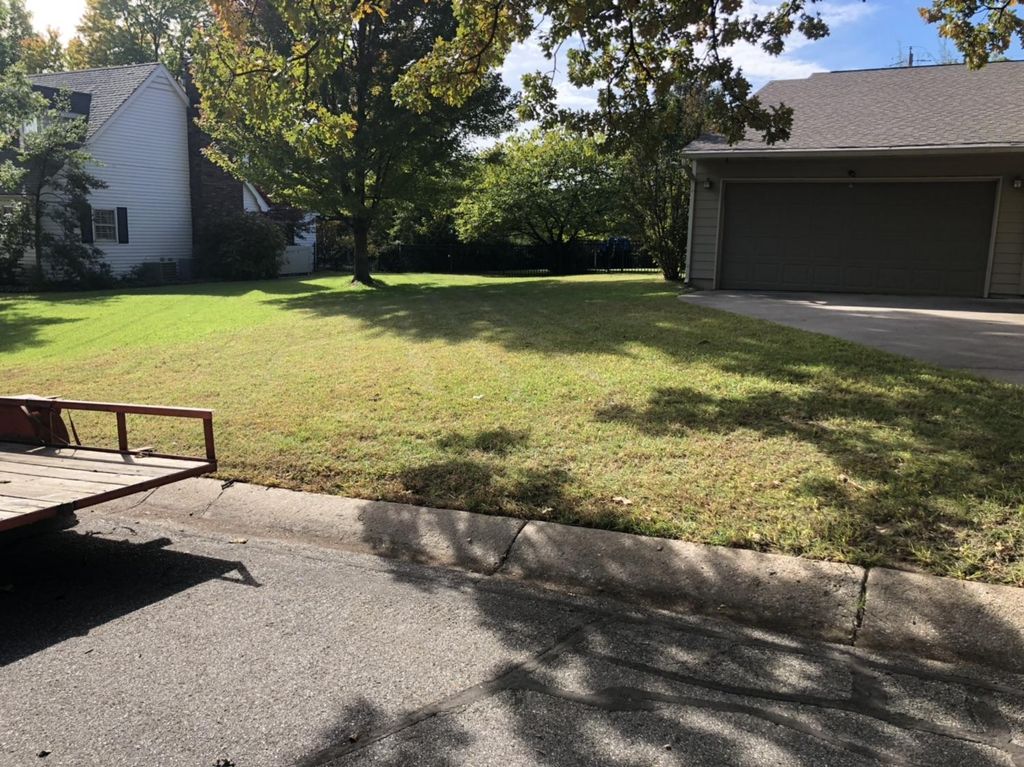 After leaf clean up