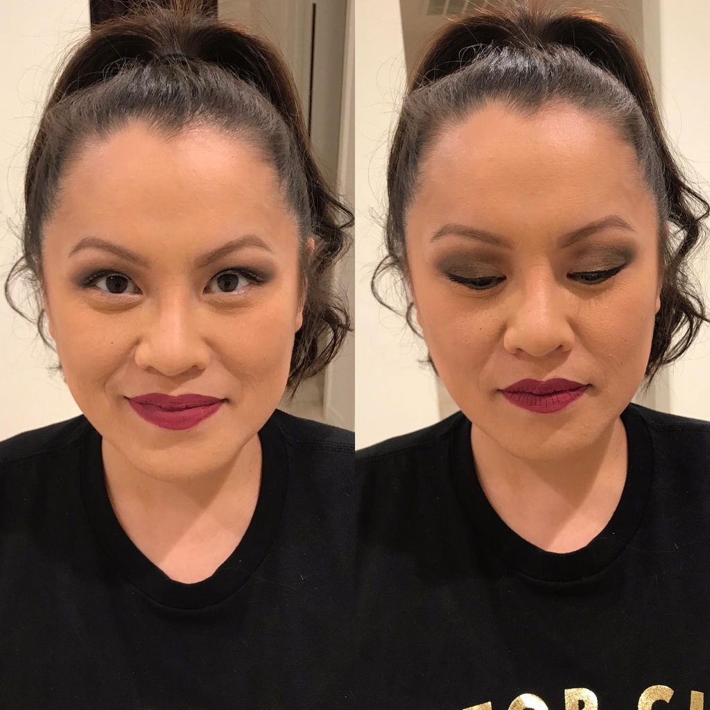 She asking for Smokey eyes