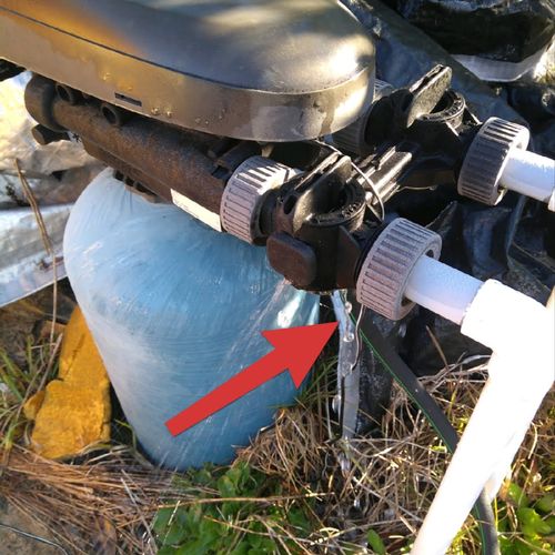 Leaking Water Softener on Well Pump