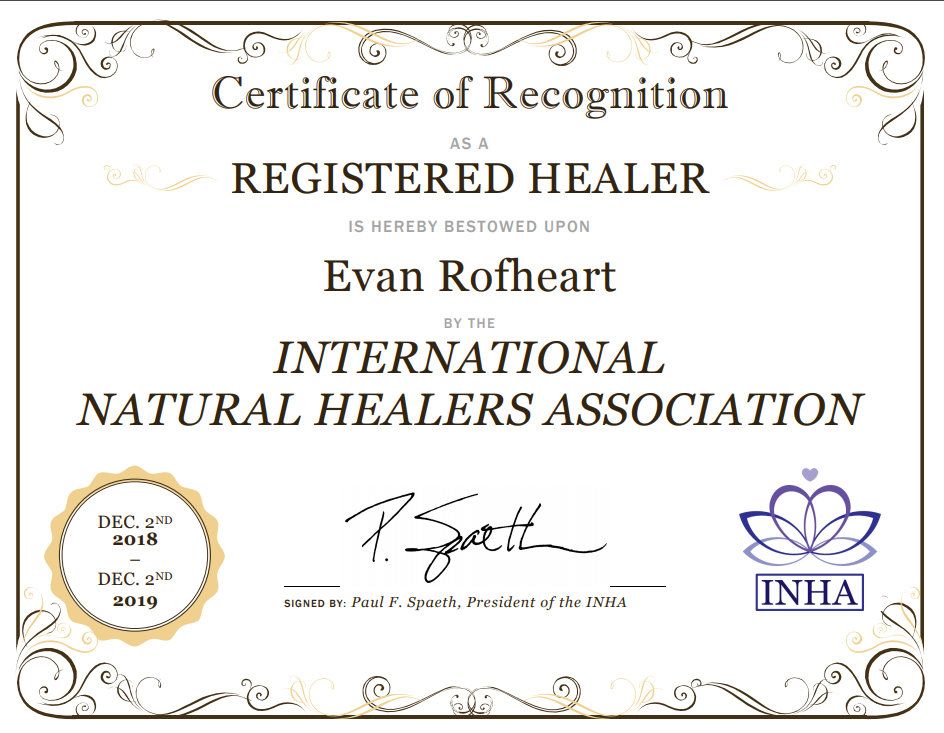 Registered Healer