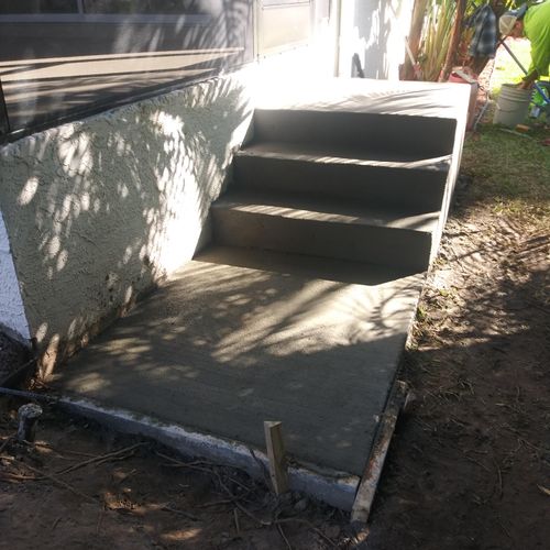 small set of steps