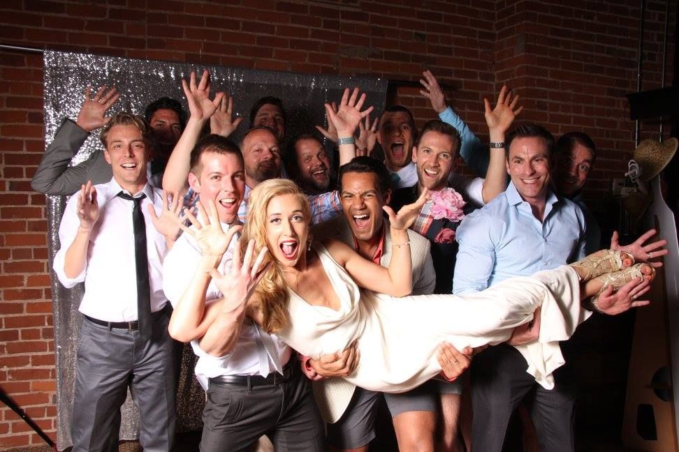 Kelly is the center of attention