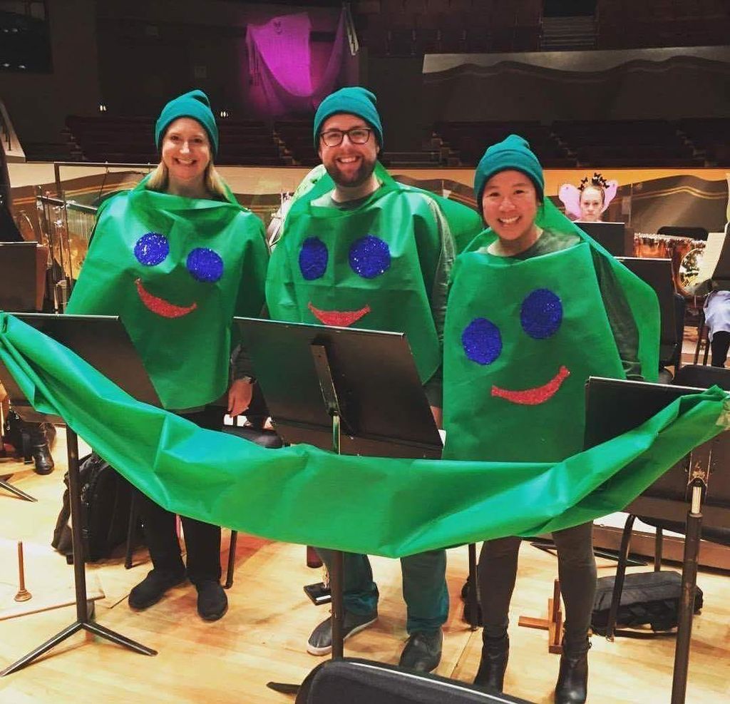 Colorado Symphony flutists on Halloween!