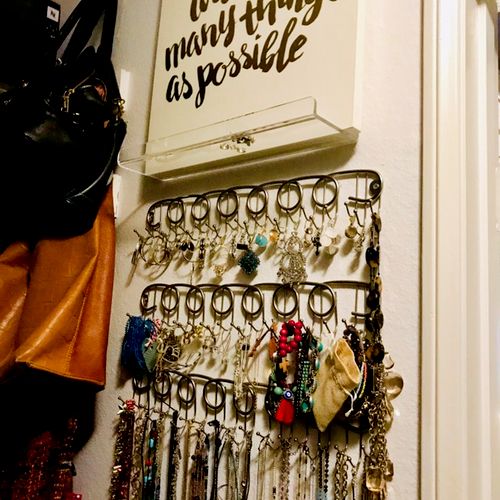 Organize your jewelry by type