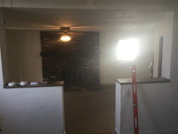 STRUCTURAL INSPECTIONS: Garage conversion: removed